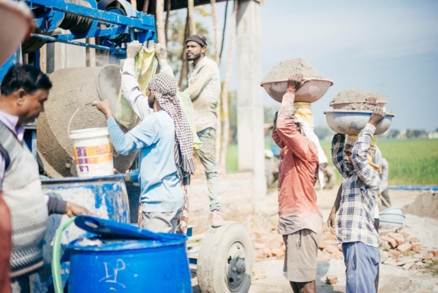 Indian Orphanage construction 5